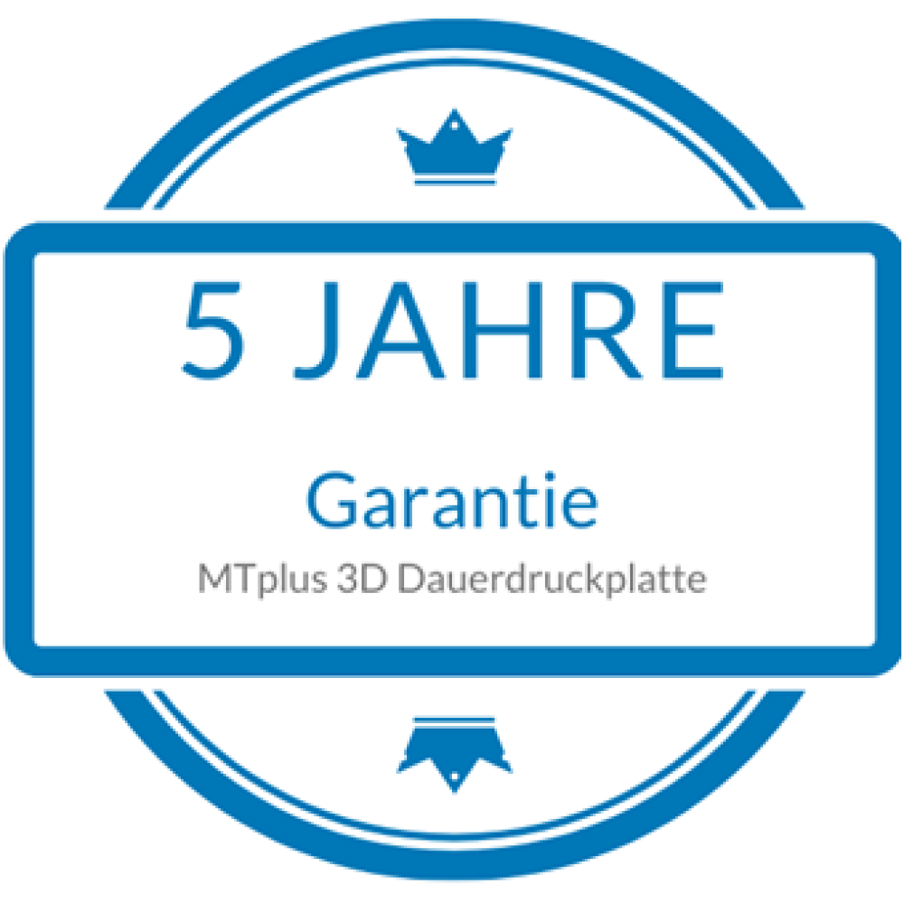 MTplus DAUERDRUCKPLATTE FÜR RAISE3D E2 / E2CF 368 x 254mm